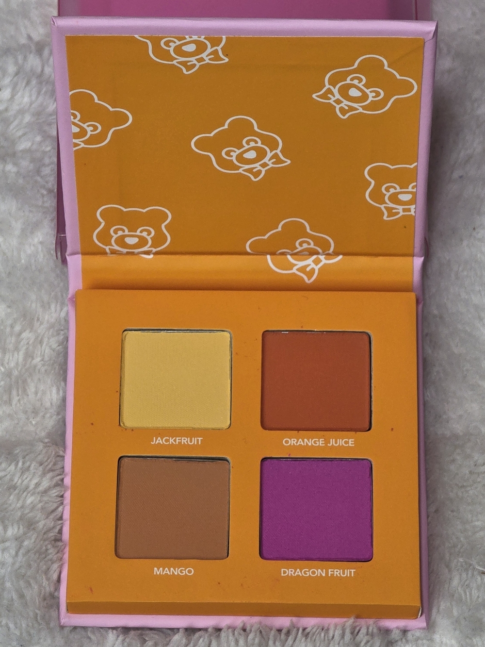Lime Crime Plushies Fresh Squeezed Quad Eyeshadow Palette (Discontinued/Rare)NIB